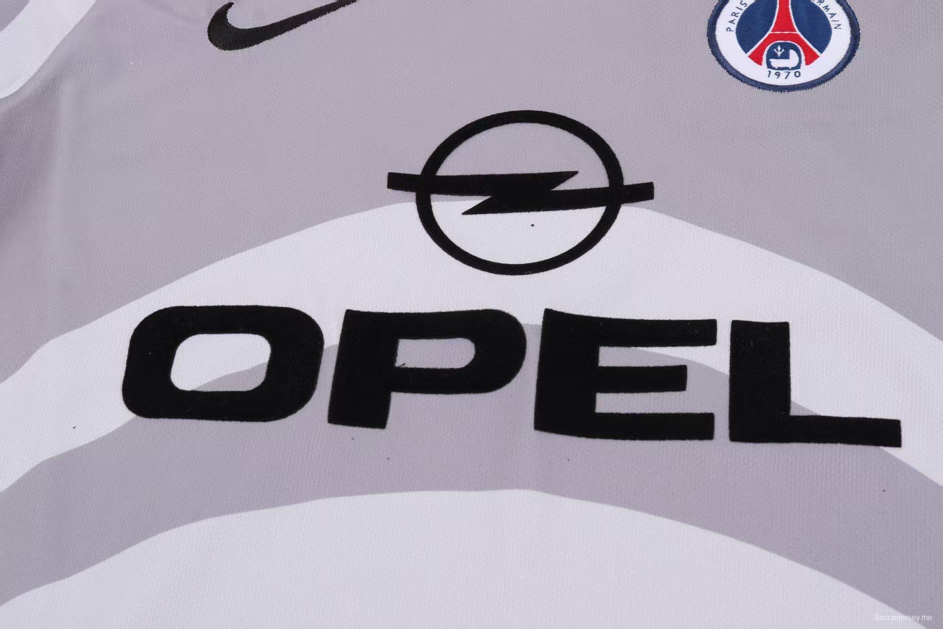 قميص باريس سان جيرمان (PSG) للعب خارج أرضه، طراز ريترو 01/02