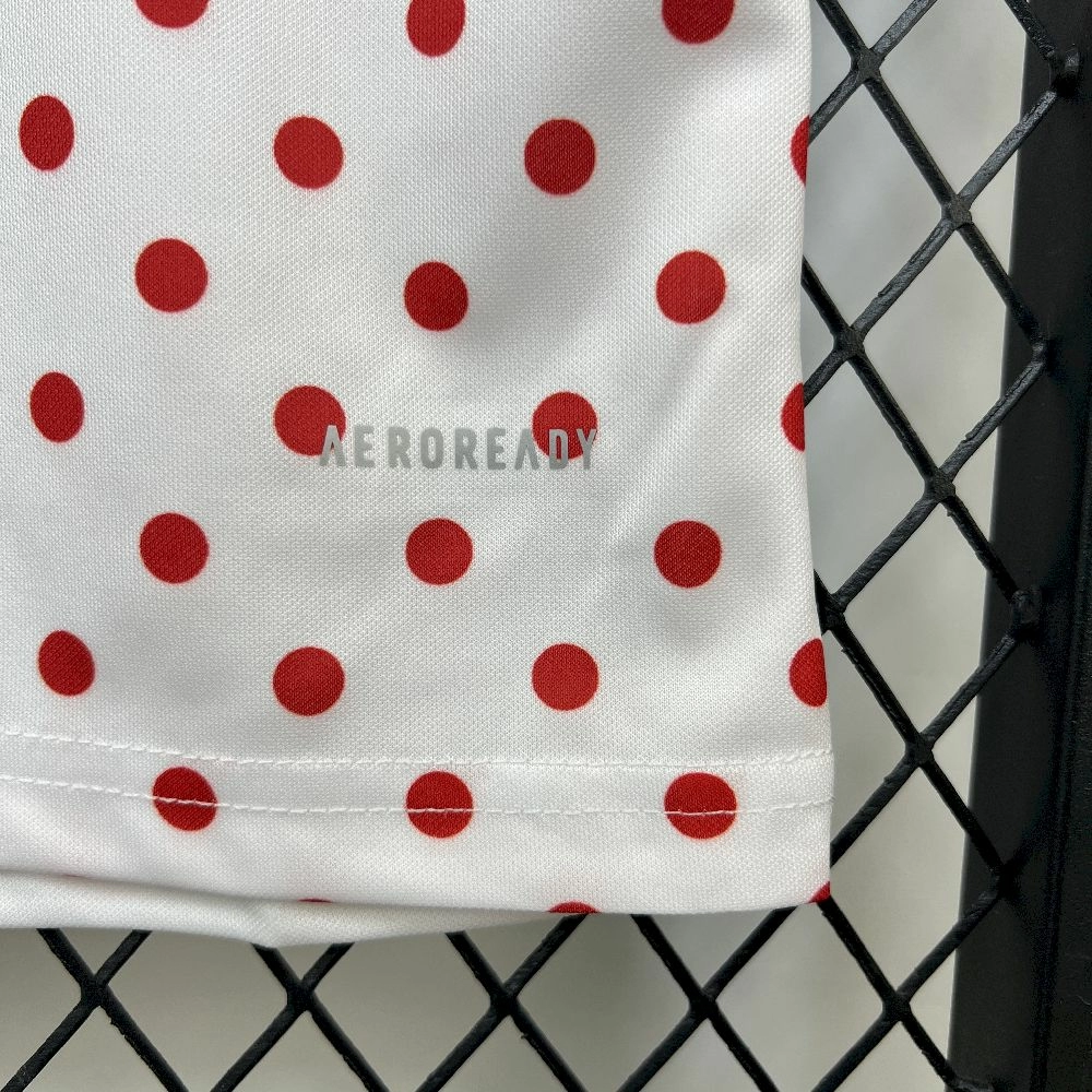 2025/26 قميص أبيض للرجال لنادي إشبيلية للرجال بقميص بريماتشي أبيض