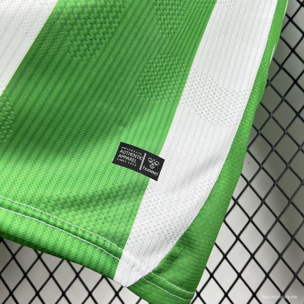 2025/26 قميص بأكمام طويلة الأكمام للرجال لريال بيتيس