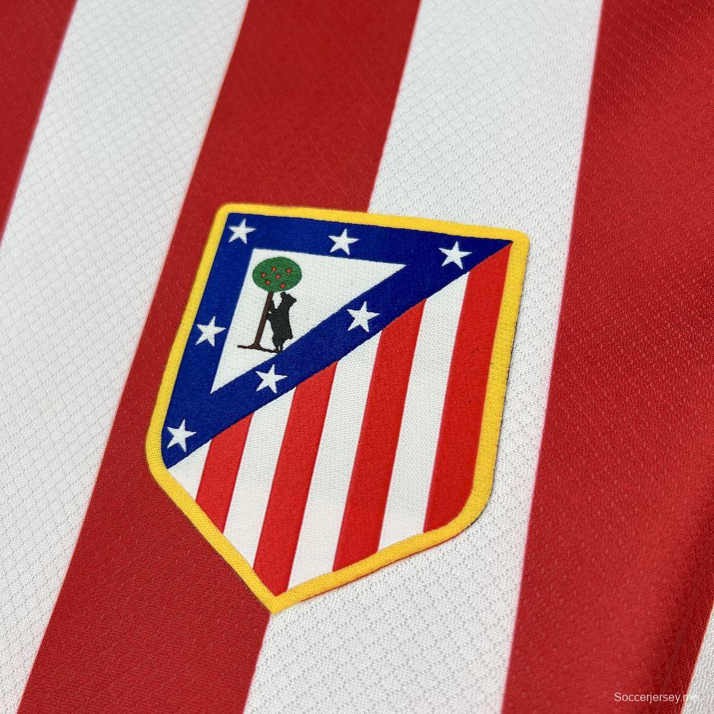 2025/26 قميص بأكمام طويلة للرجال بأكمام طويلة للرجال من أتلتيكو مدريد