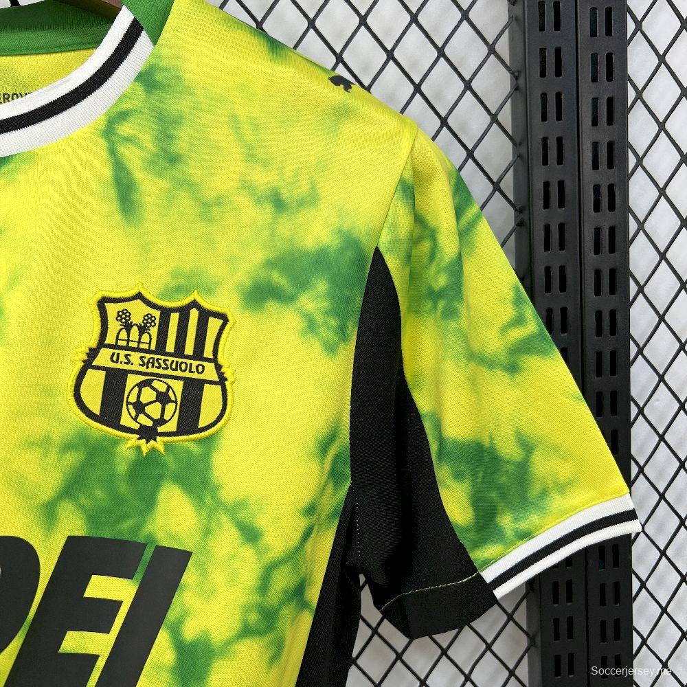 2025/26 قميص ساسولو كالتشيو الثالث للرجال