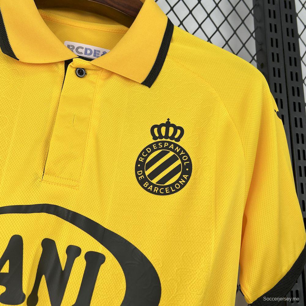 2025/26 قميص ريس دي سي دي إسبانيول أنيفرساريو للرجال