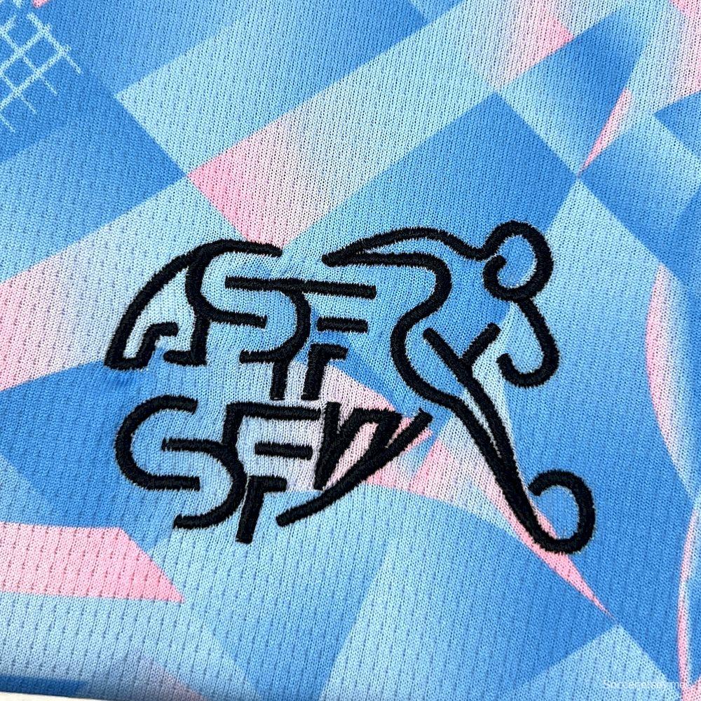 2026 قميص سويسرا للرجال في كأس العالم 2026 للرجال خارج الديار