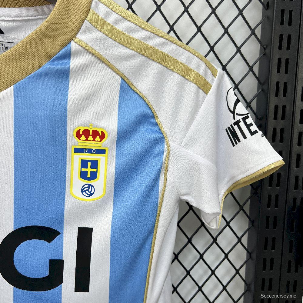 2025/26 طقم أوفييدو ريال أوفييدو الثالث للأطفال