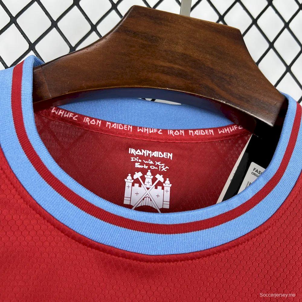 2025/26 قميص الذكرى الخمسين لوست هام يونايتد إكس آيرون مايدن للرجال