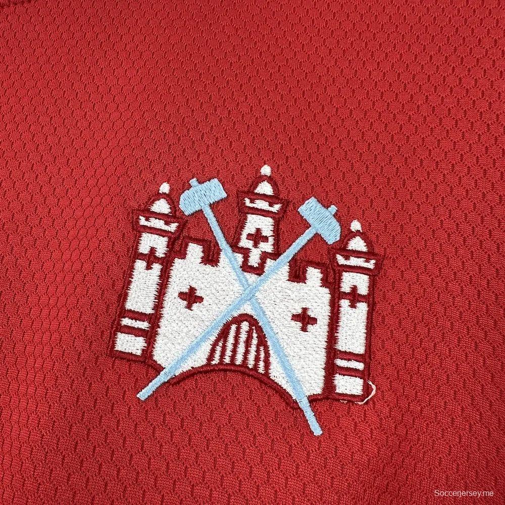 2025/26 قميص الذكرى الخمسين لوست هام يونايتد إكس آيرون مايدن للرجال