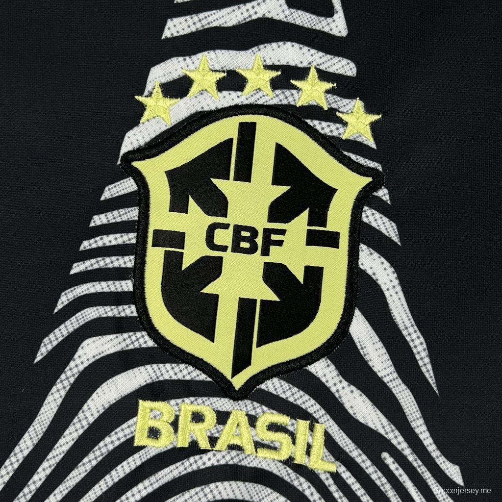 2026 قميص حارس مرمى برازيل هوليوود رجالي بأكمام طويلة