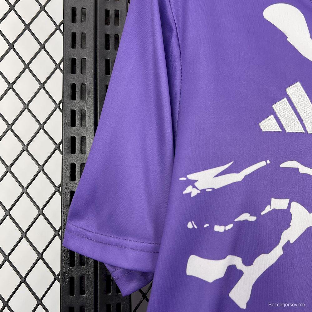 قميص ريال مدريد للرجال لموسم 2025/2026 قبل المباريات