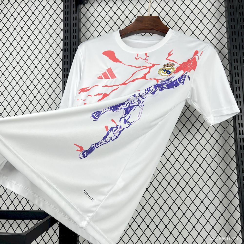 قميص ريال مدريد للرجال لموسم 2025/2026 قبل المباريات