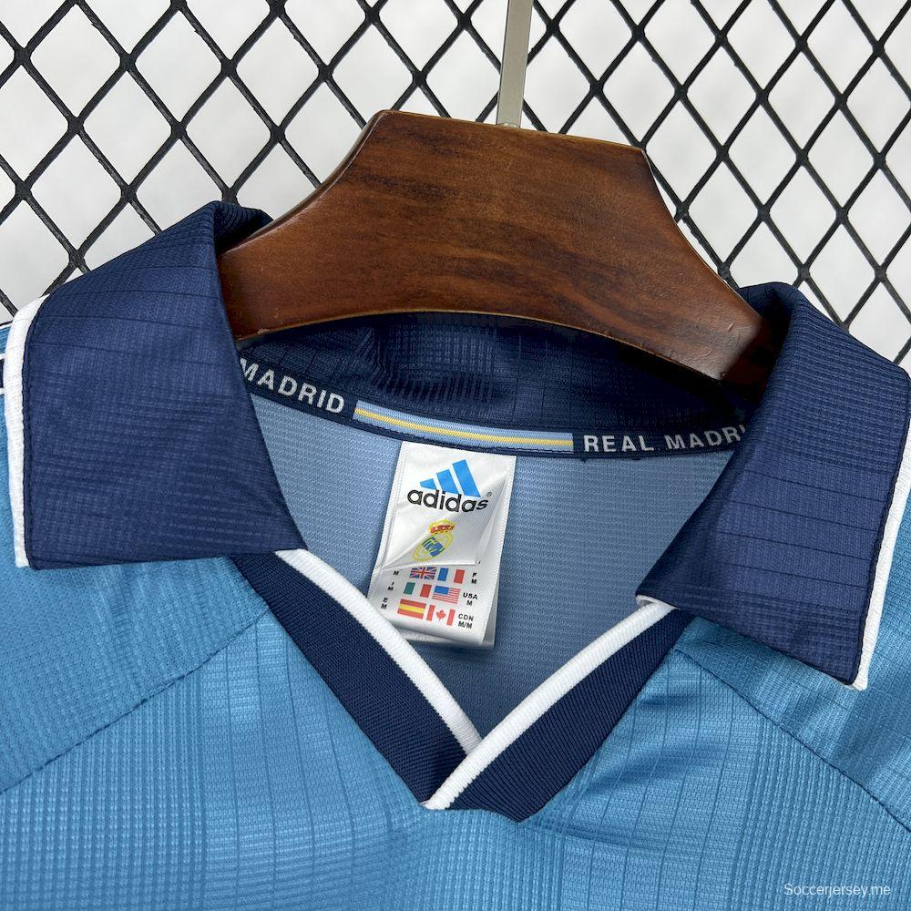 قميص ريال مدريد الثالث ذو الأكمام الطويلة من موسم 1999/2000