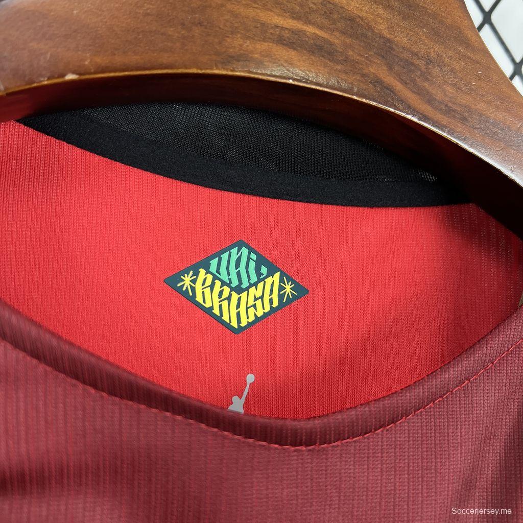 قميص حارس مرمى منتخب البرازيل لكأس العالم 2026 للرجال