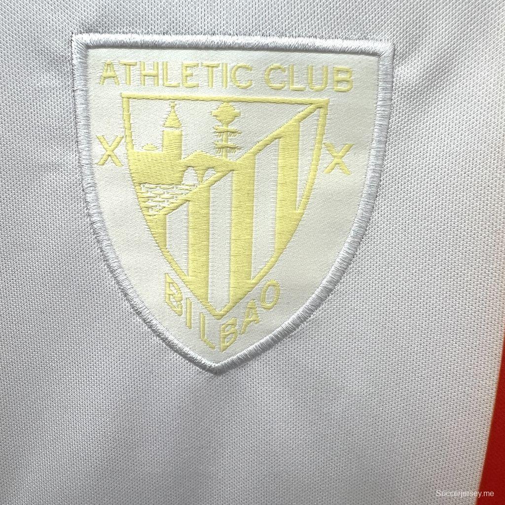قميص أتلتيك بلباو الرجالي الطراز القديم لموسم 2025/26