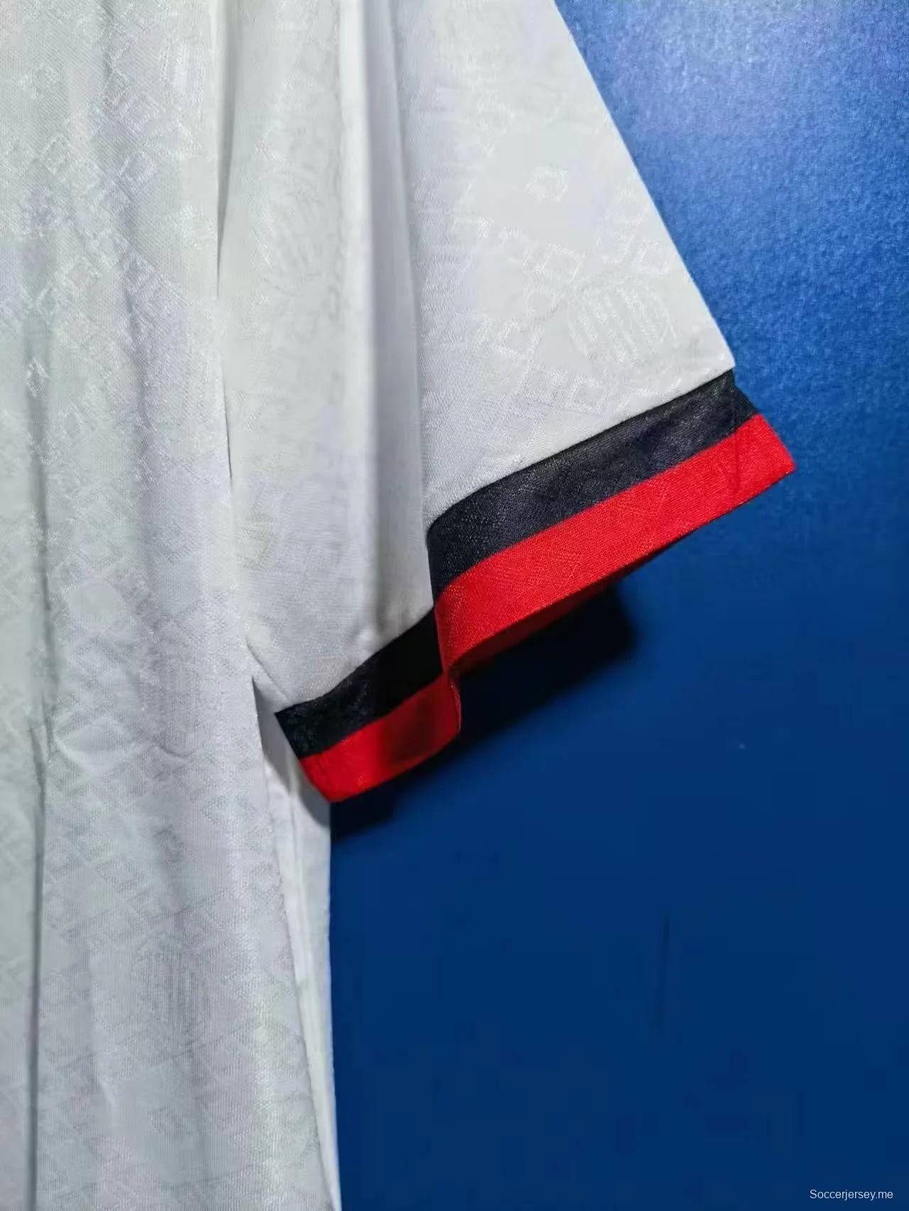 قميص أبيض ريترو 88/89 أسي ميلانو ميلان، قميص أبيض قديم
