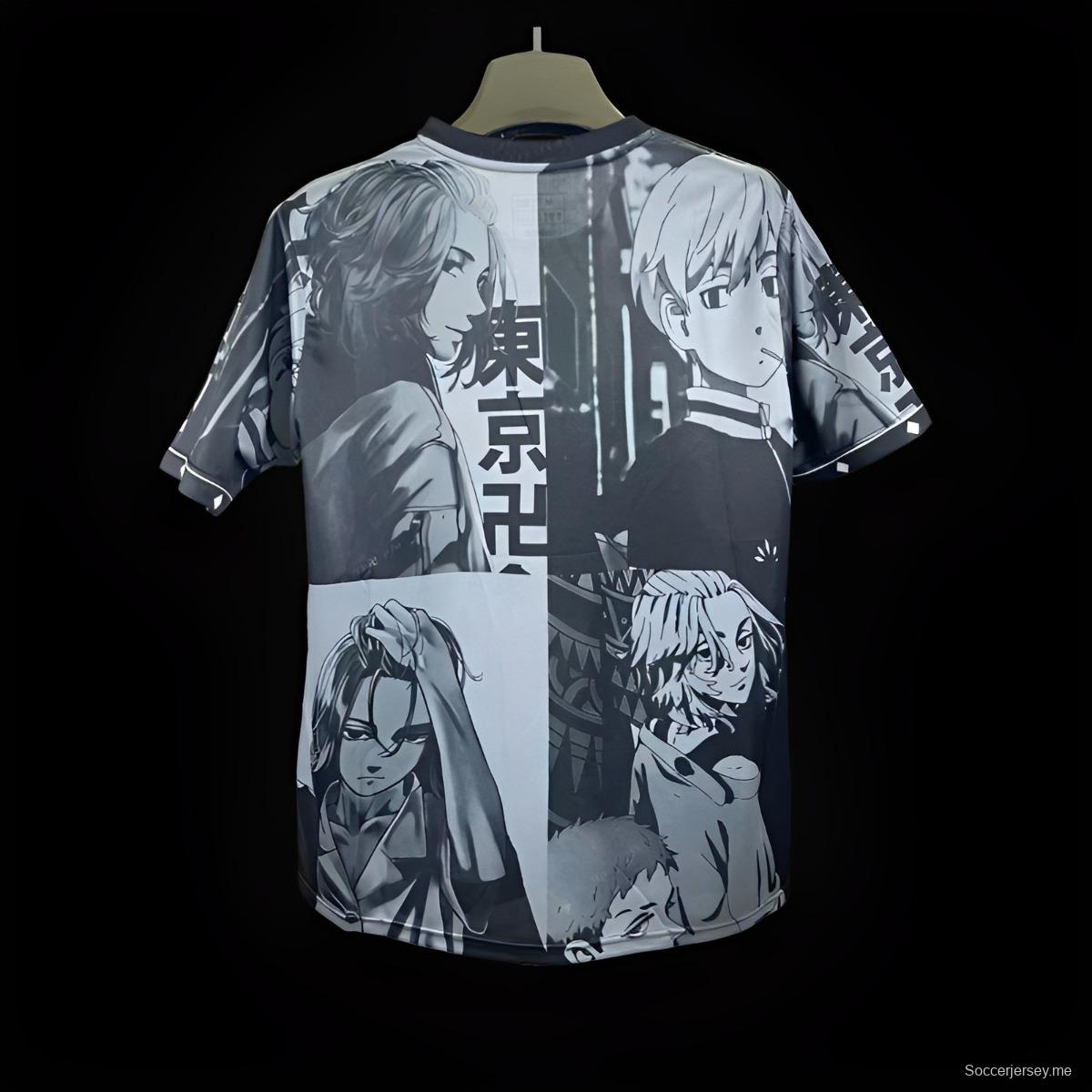 2024 اليابان طوكيو طوكيو 2024 قميص خاص أسود خاص
