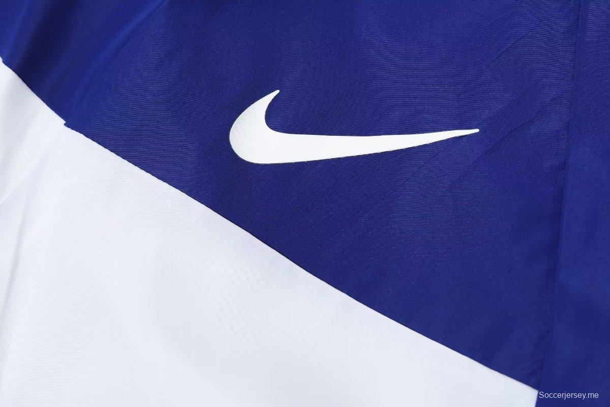 2024 فرنسا 2024 سترة واقية من الرياح زرقاء
