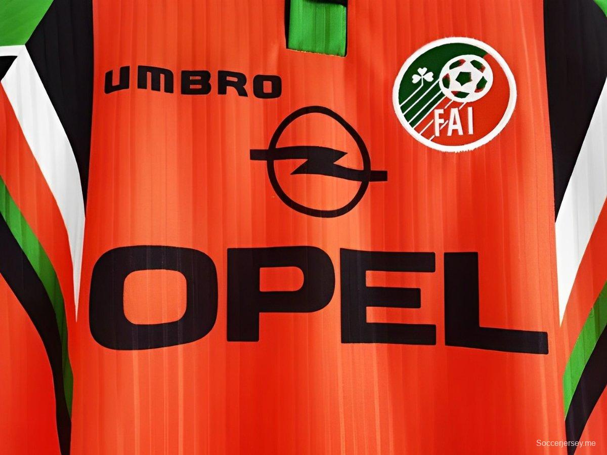 قميص أيرلندا أيرلندا أيرلندي برتقالي قديم 1997
