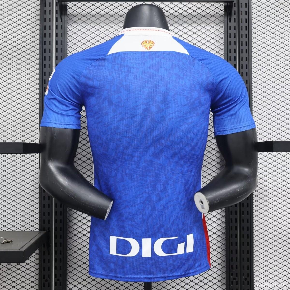 نسخة اللاعب أثلتيك بلباو أثلتيك بلباو خارج الديار قميص أزرق
