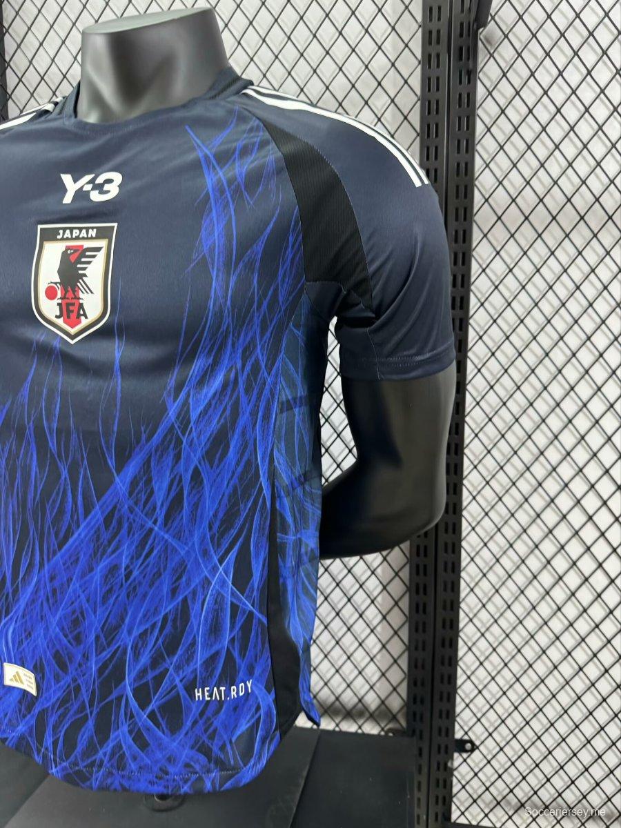 نسخة اللاعب 2024 قميص منتخب اليابان × Y3 هوم جيرسي 2024
