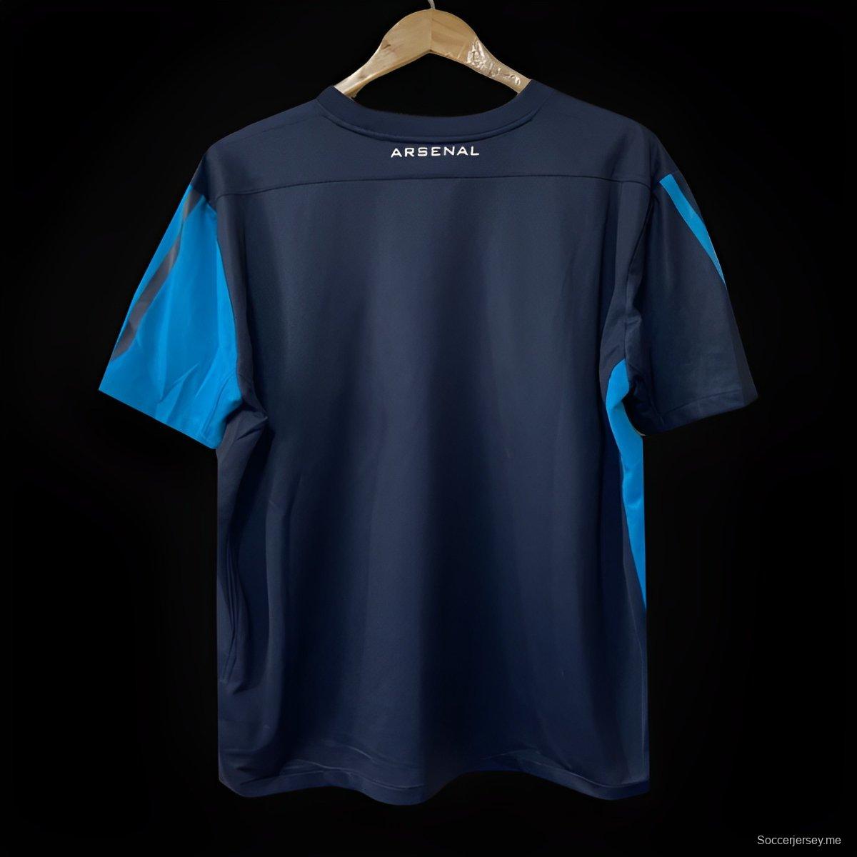قميص أزرق ريترو 11/12 أرسنال أزرق عتيق

