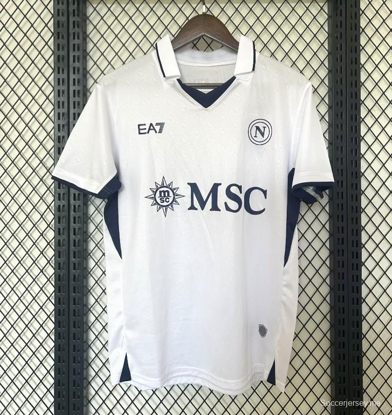 24/25 قميص أبيض خارجي من نابولي 24/25
