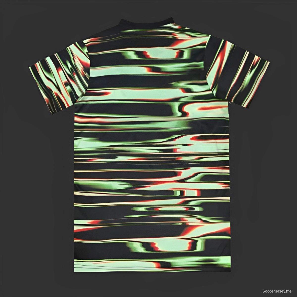 قميص البرتغال 2024 متعدد الأشرطة قبل المباراة