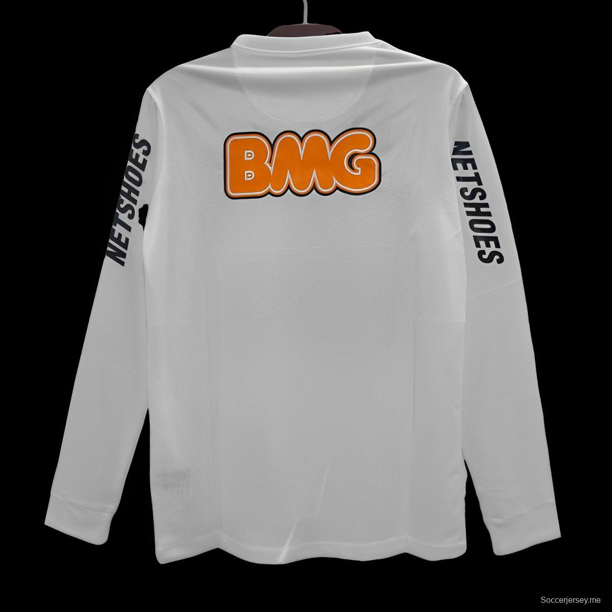 قميص ريترو 12/13 سانتوس المنزلي بأكمام طويلة ريترو 12/13 سانتوس