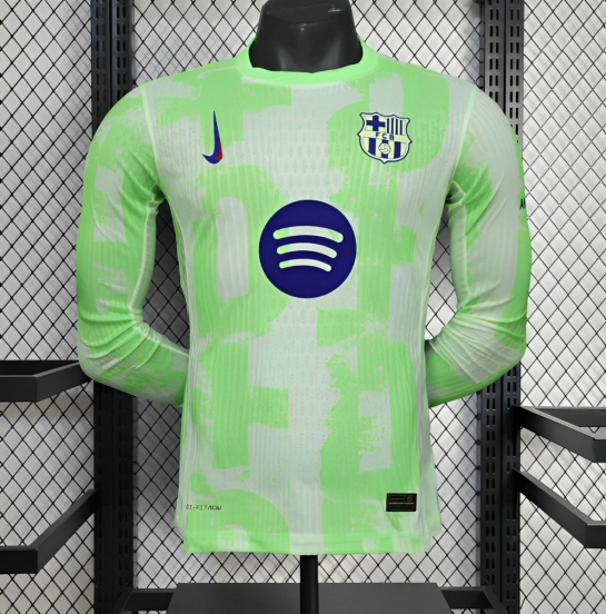 25/26 قميص بأكمام طويلة الأكمام بمناسبة الذكرى 125 لتأسيس برشلونة الثالث