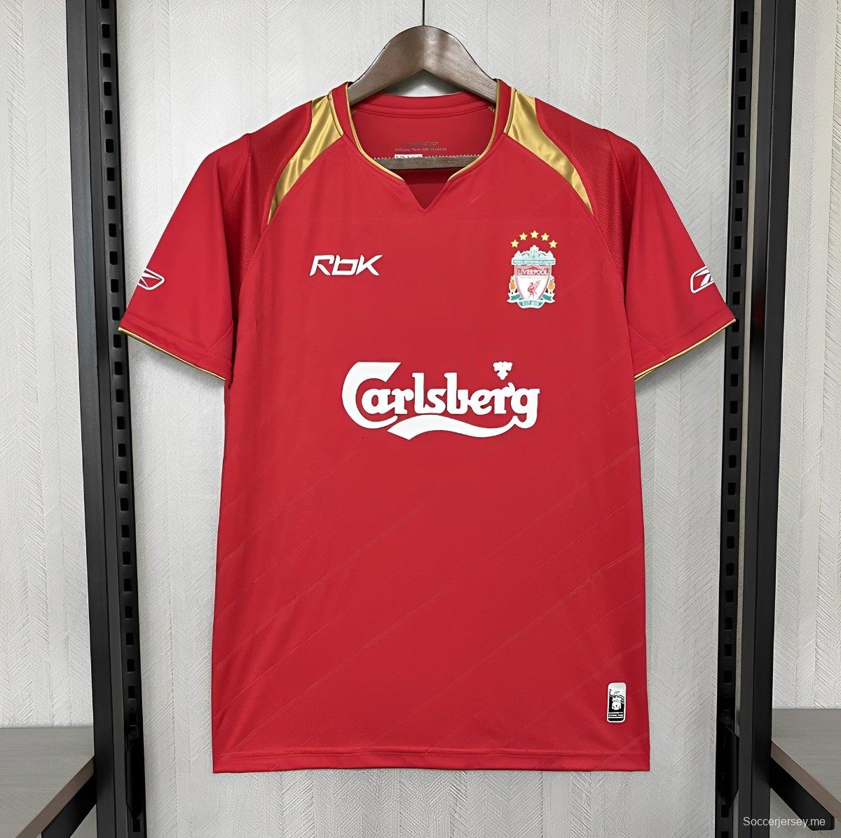 2005/2005/2006 قميص فريق ليفربول القديم