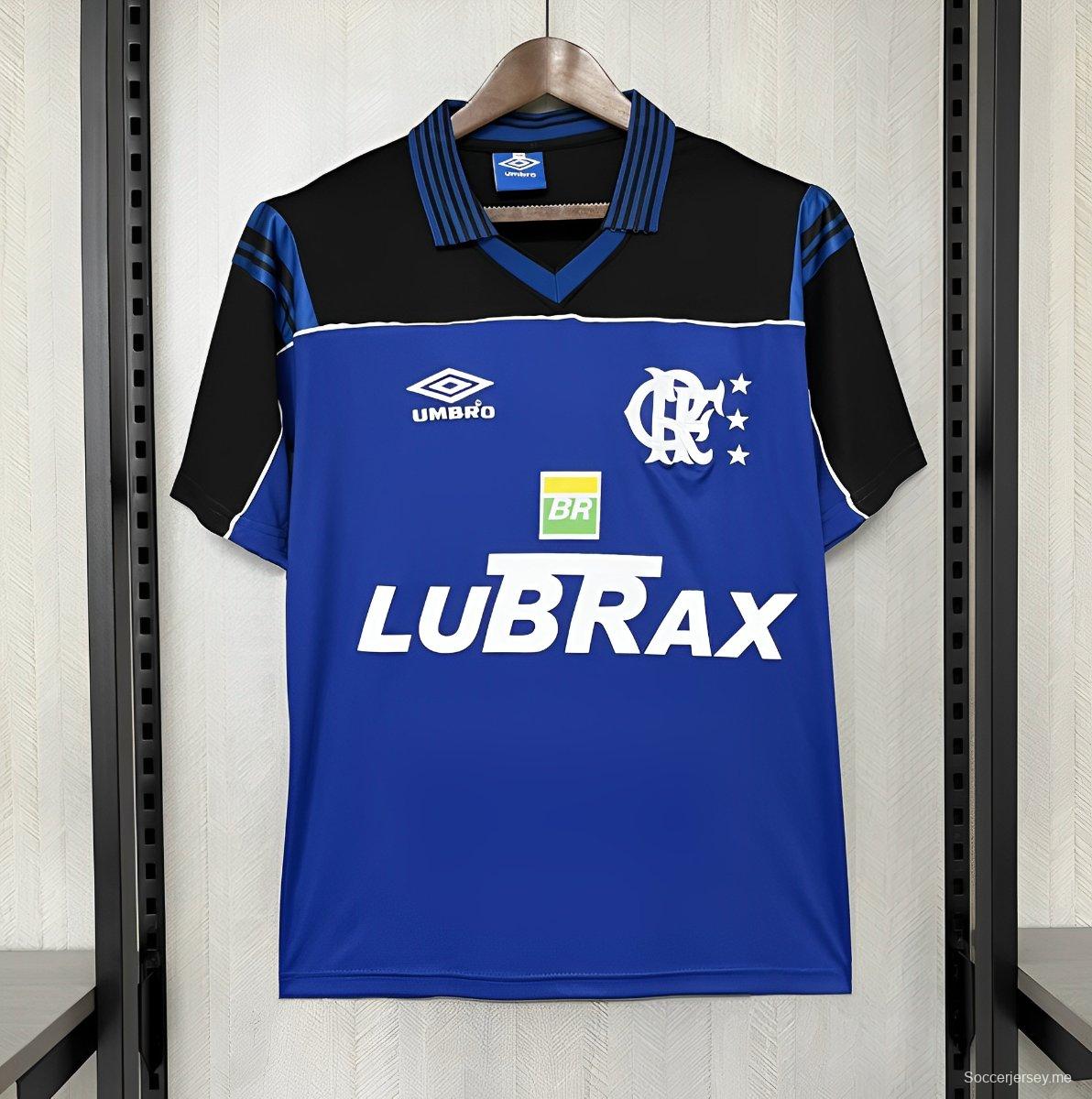 99/00 قميص حارس مرمى فلامنجو فلامنجو ريترو أزرق اللون