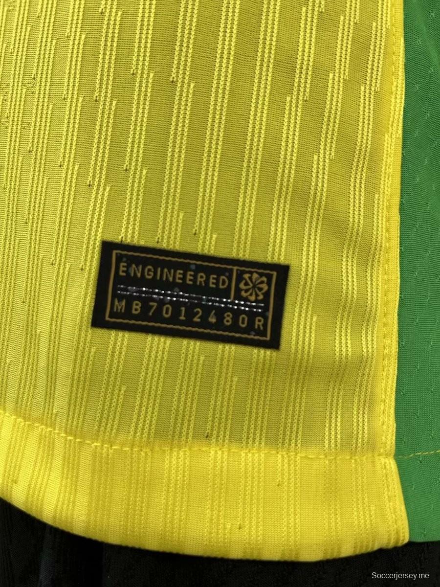 إصدار اللاعب 2025 قميص بأكمام طويلة الأكمام للبرازيل 2025