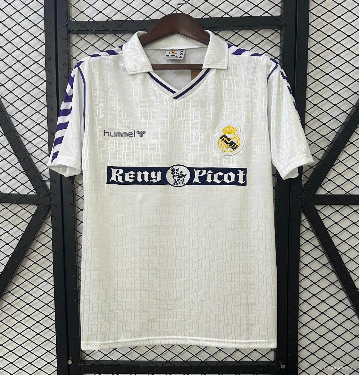 قميص ريترو ريال مدريد 89/90 ريترو ريال مدريد