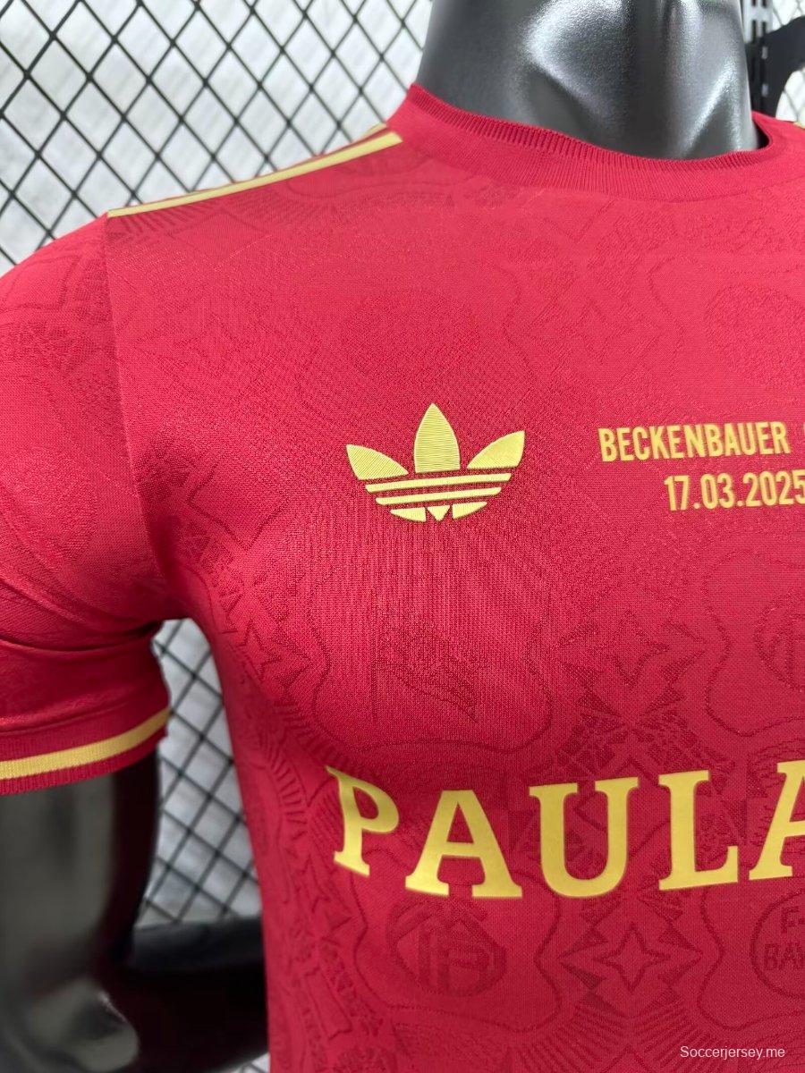 إصدار اللاعب 2024/25 قميص بيكنباور للذكرى 125 لتأسيس بايرن ميونيخ 2024/25