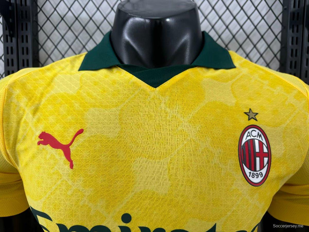 إصدار اللاعب 25/26 قميص أصفر اللون أصفر اللون أصفر اللون أصفر 25/26 أسيتون
