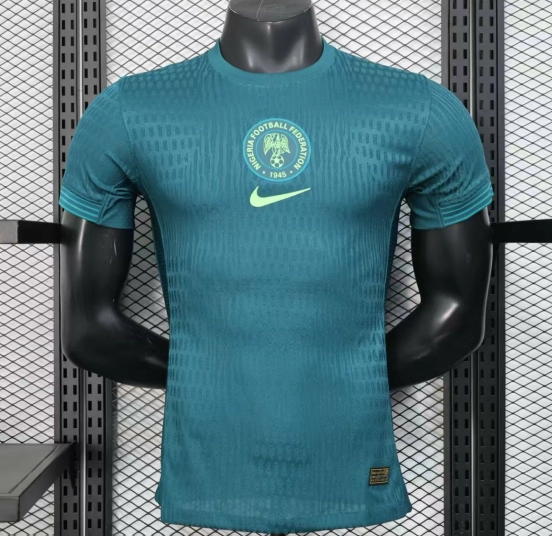 إصدار اللاعب 2025 قميص نيجيريا الأخضر 2025