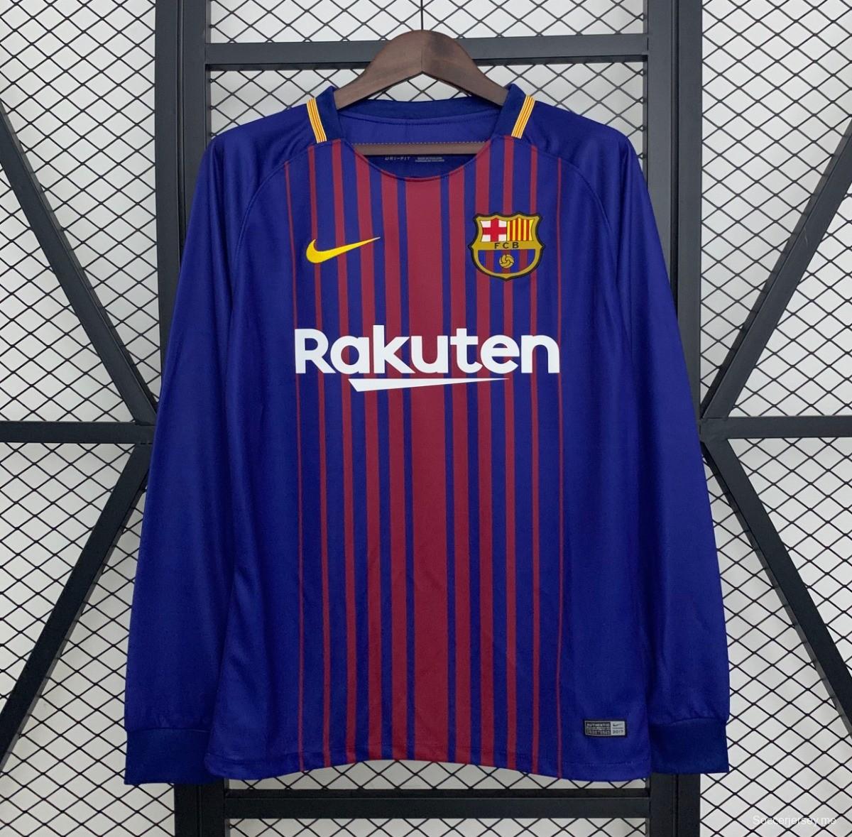 القميص الأساسي لبرشلونة 17/18 ريترو برشلونة