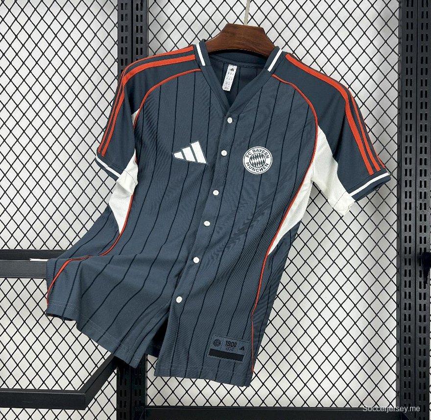 25/26 قميص بيسبول بايرن ميونيخ الأمريكي باك بيسبول 25/26