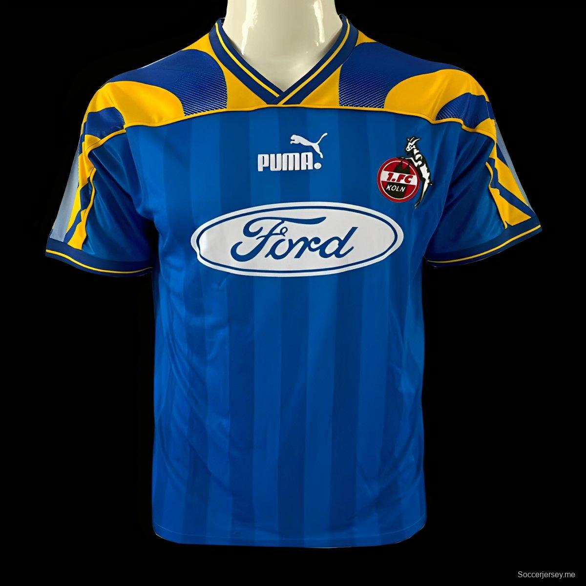 قميص كولونيا 95/96 ريترو 95/96 ذهاباً وإياباً