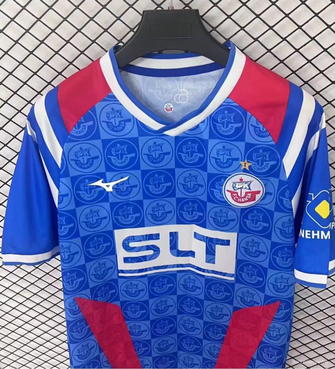 25/26 25/26 25/26 قميص فريق هانزا روستوك المحلي