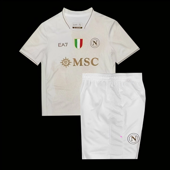 25/26 قميص أطفال نابولي خارج الملعب
