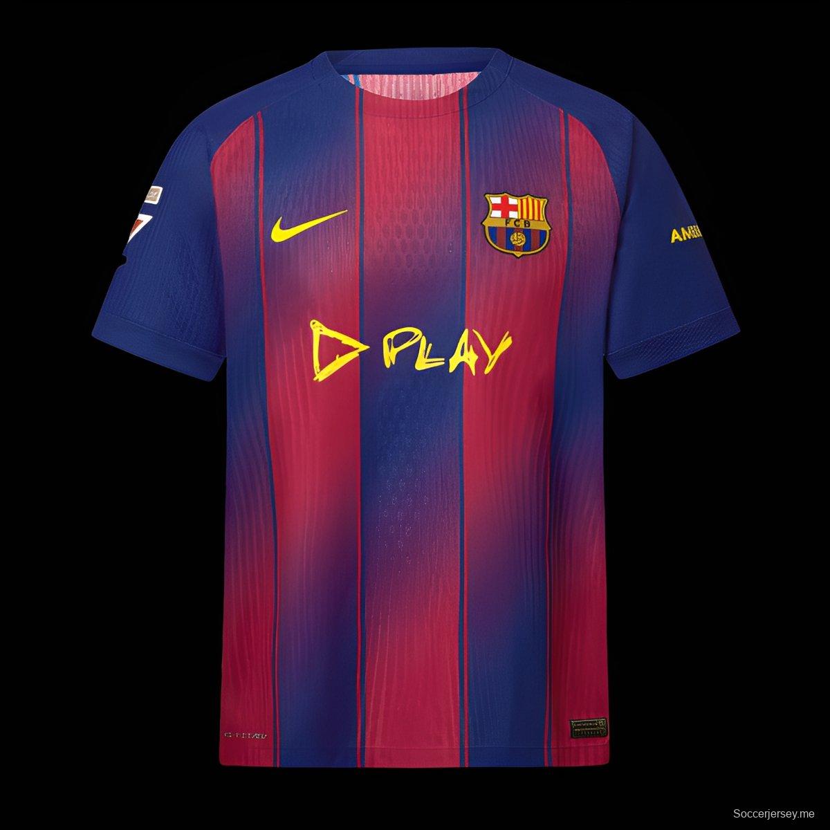 25/26 BARCELONA x ED SHEERAN SIGNEE Edition Jersey