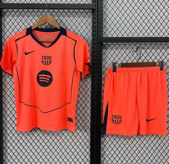 25/26 قميص برشلونة الثالث للأطفال