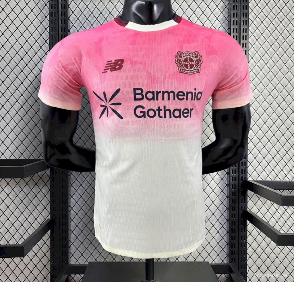 2025/26 نسخة اللاعب 2025/26 قميص فريق باير 04 ليفركوزن للرجال خارج ملعبه