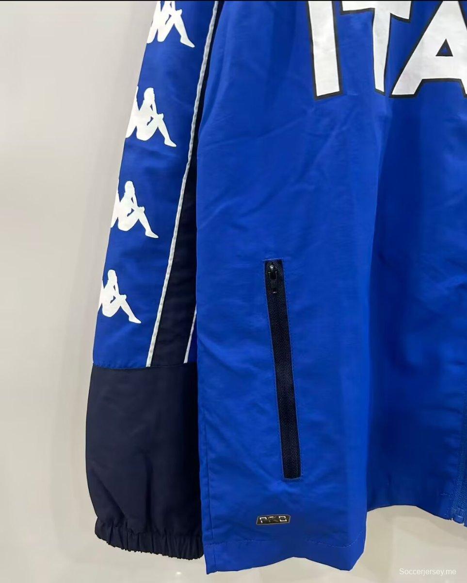 ريترو 1994 إيطاليا 1994 سترة واقية من الرياح من المنزل