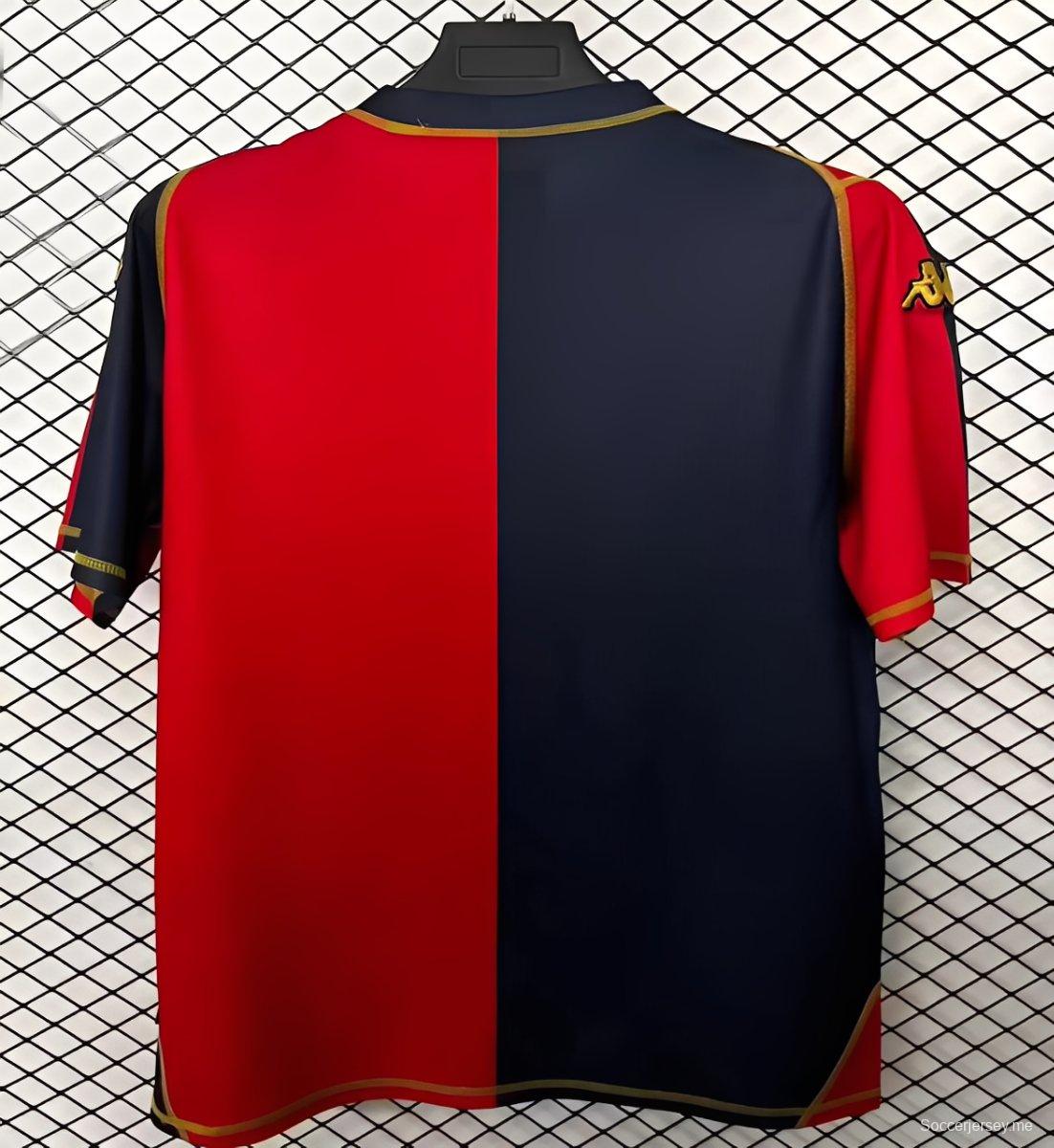 25/26 قميص جينوا أحمر-أزرق-أزرق 25/26 COMBAT XXV GENOA RED-BLUE DK-YELLOW