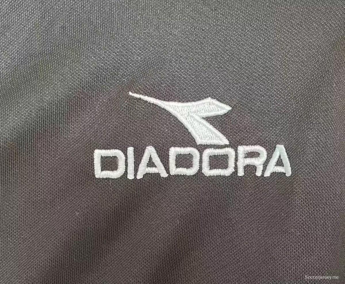 قميص ريترو 98/99 روما الثالث بأكمام طويلة