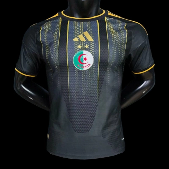 نسخة اللاعب 2026 قميص الجزائر الأسود 2026