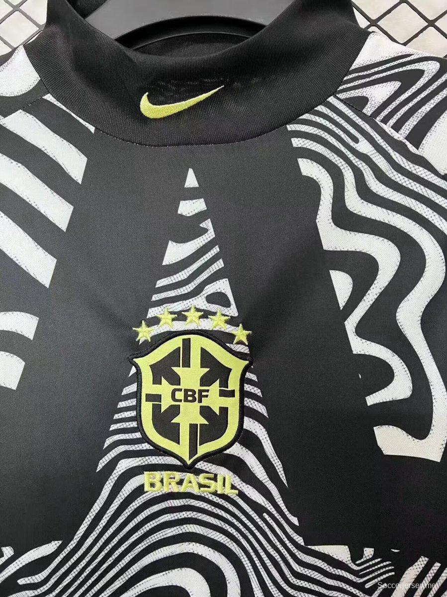 2026 قميص بأكمام طويلة لحارس مرمى البرازيل 2026