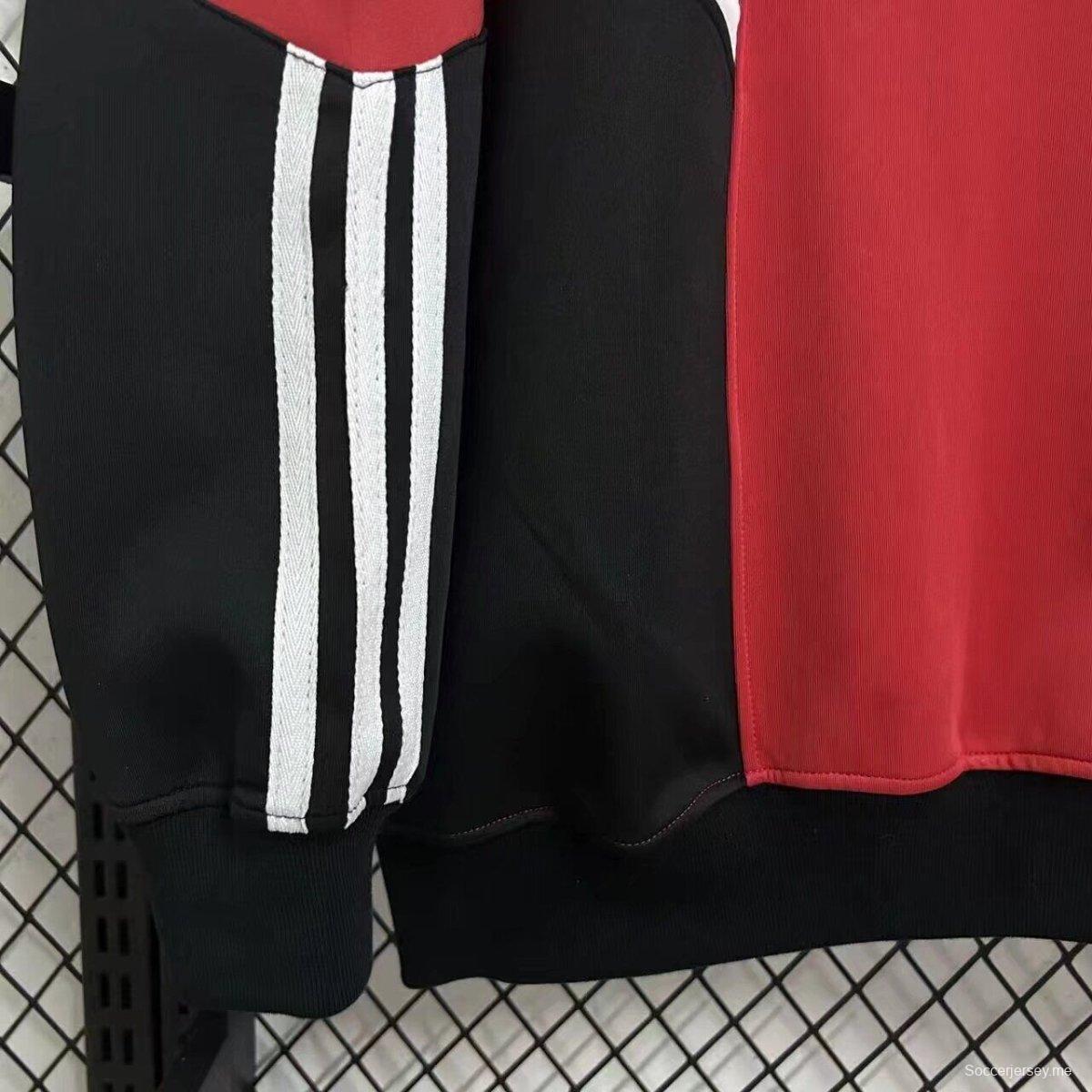 25/26 سترة إيه سي ميلان أحمر/أسود 25/26