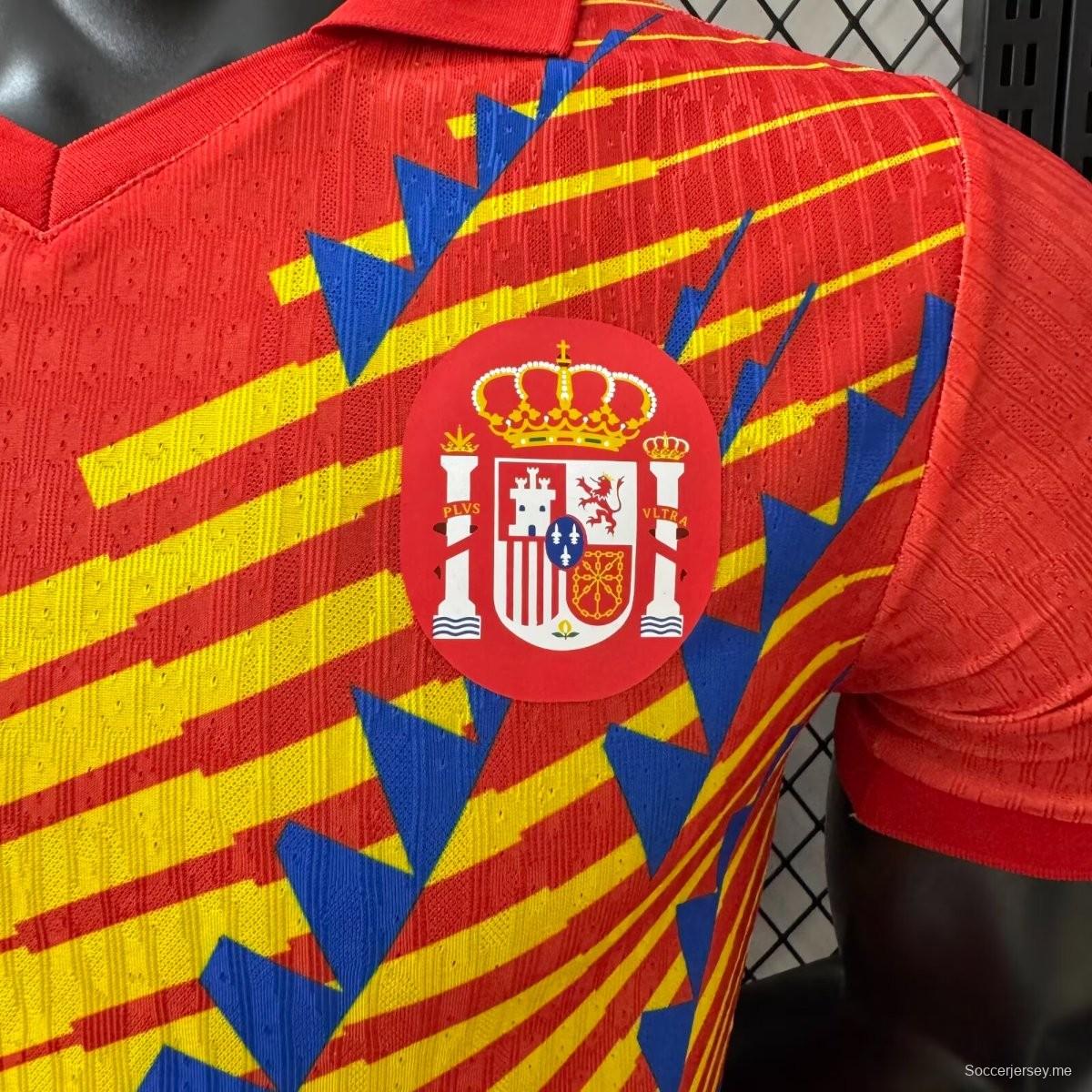 لاعب إصدار 2026 إسبانيا 1993 أديداس إعادة إنتاج قميص المباراة