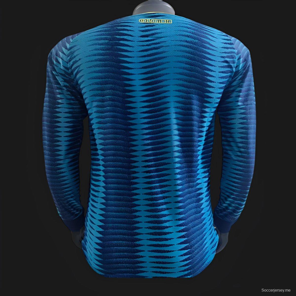 قميص لاعب كولومبيا 2026 طويل الأكمام